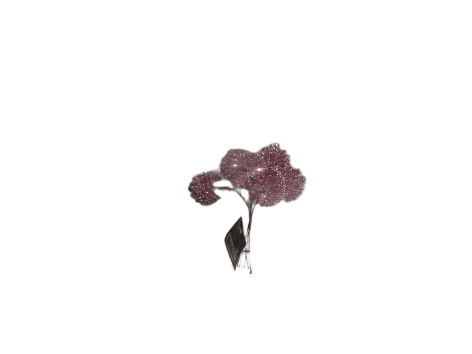 Dandelion Ornament Pink 17cm