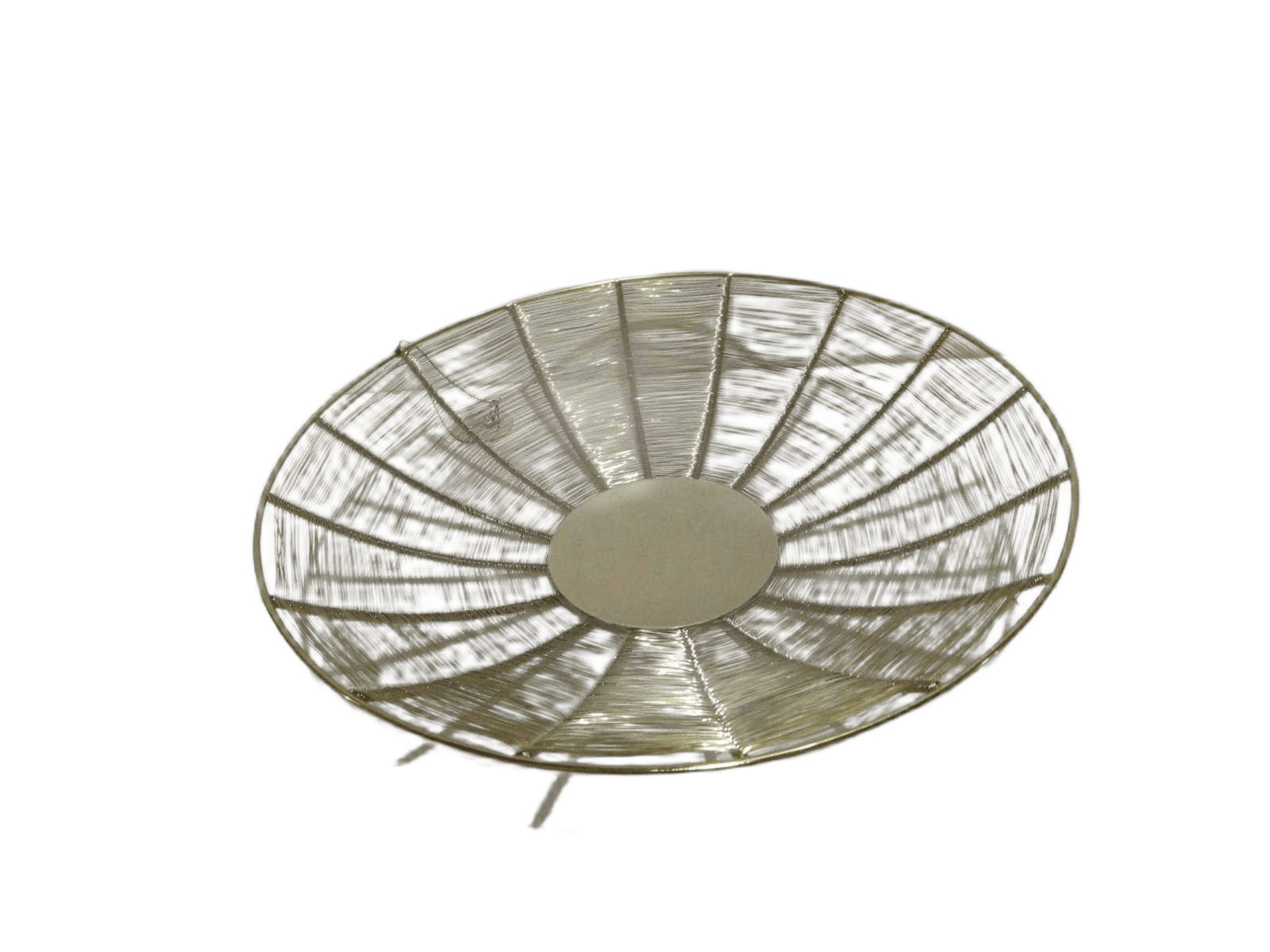 Fruit Basket Stainless Steel Gold Plating 1cl=