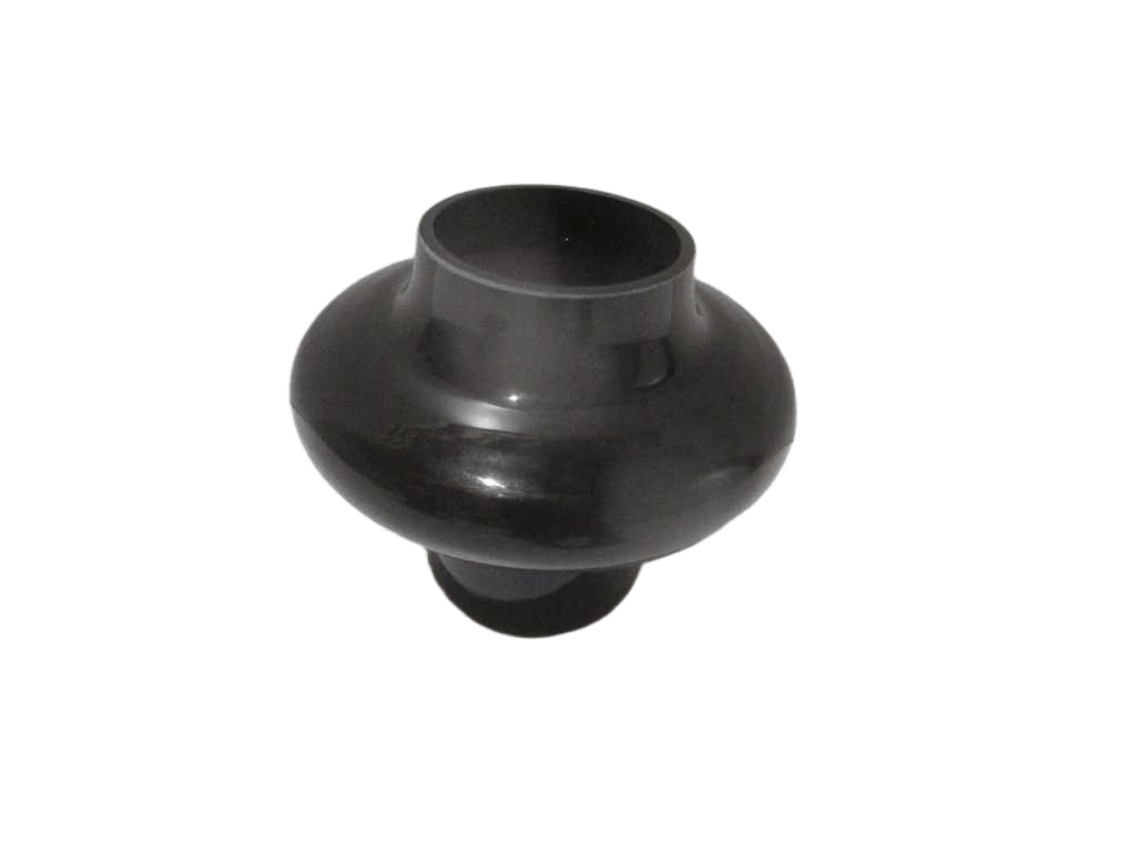 Vase Glass Black 11.8*20