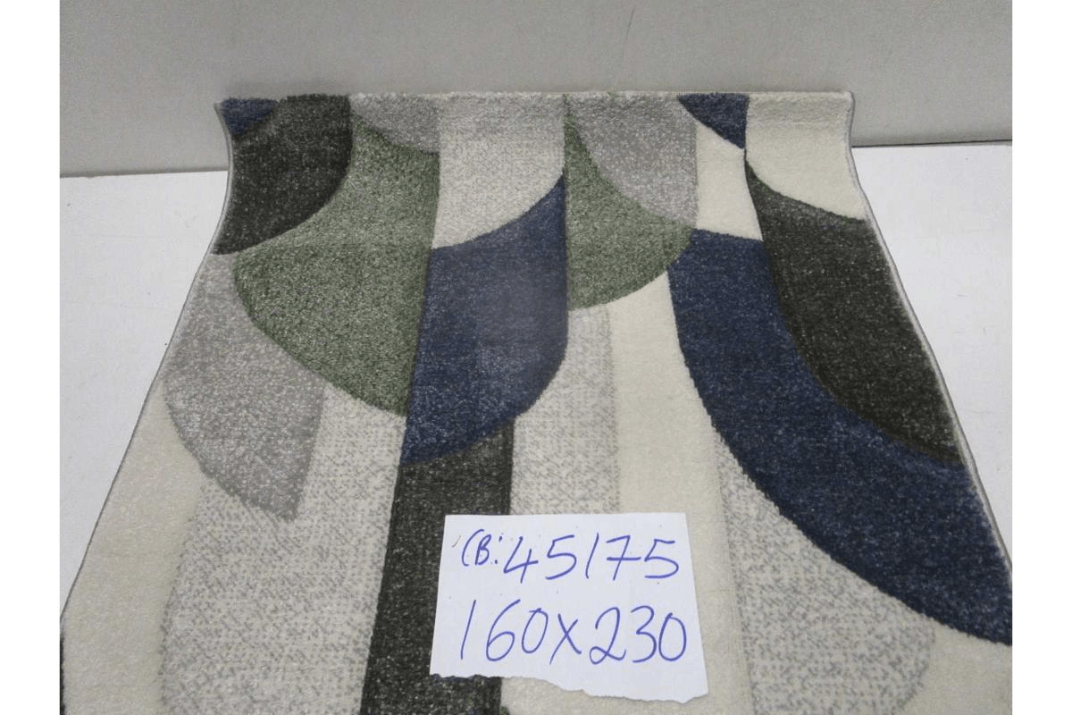 Carpet 030 Cubic (Aura V77) 243.200 Points 10mm Pile Height Pp + Headset Hand Carved 2.200 G/Sqm Pp Frize 160x230 Cm