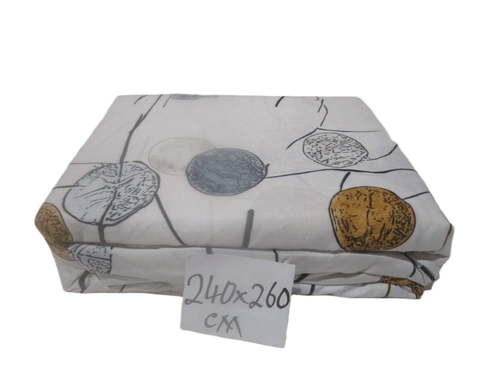 Quilt Cover 240*260cm 2 Pillow Case 50*70cm Printing Les Ronds Set Of 3 Pcs Duvet Cover Double Print Aa + 2 Pillow Case Double Print Aa 90gsm Cover 240*260cm 2 Pillow Case 50*70cm