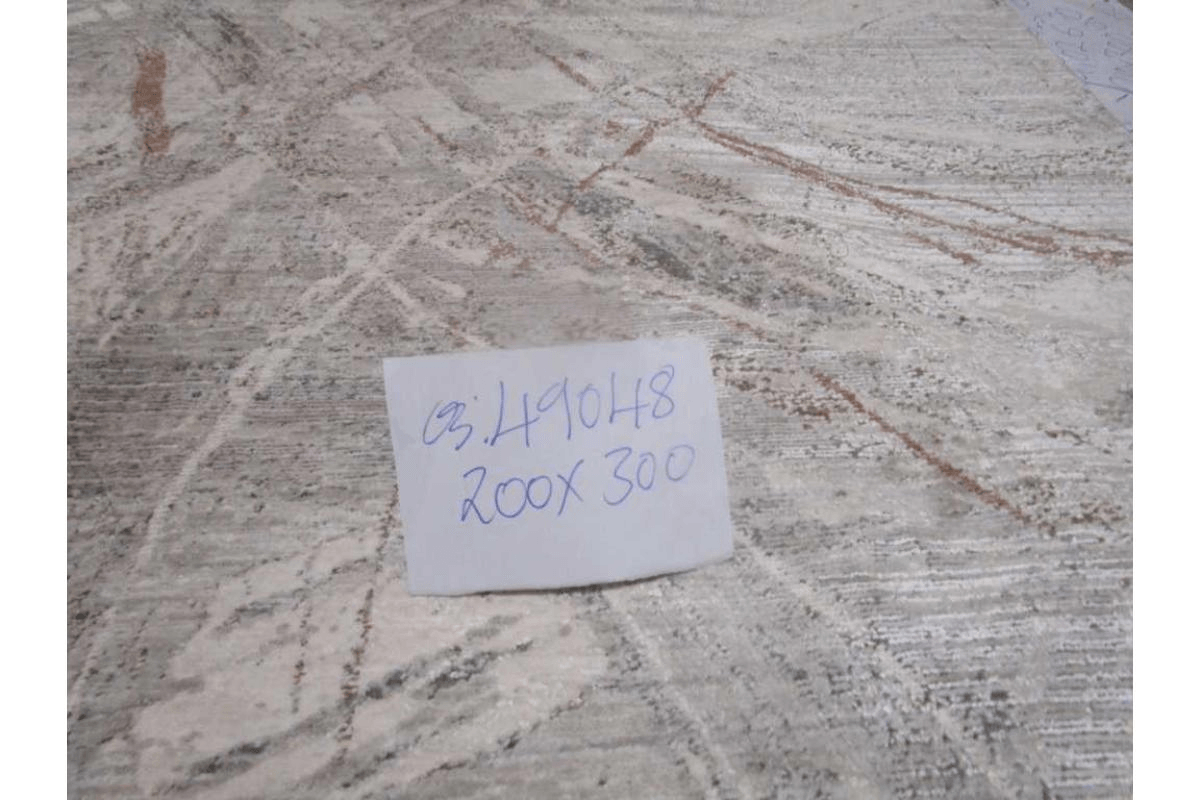 Carpet 200x300 Polyester Shrinked Cotton Backing 2,200 Grms/Sqm 624,000 Points 8mm Pile Hight Lb89b / Ccm26