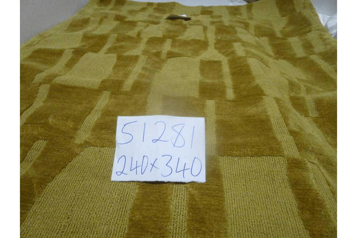 Carpet Circular Knitted Polyester 1,2 Kg Pile Back Cotton