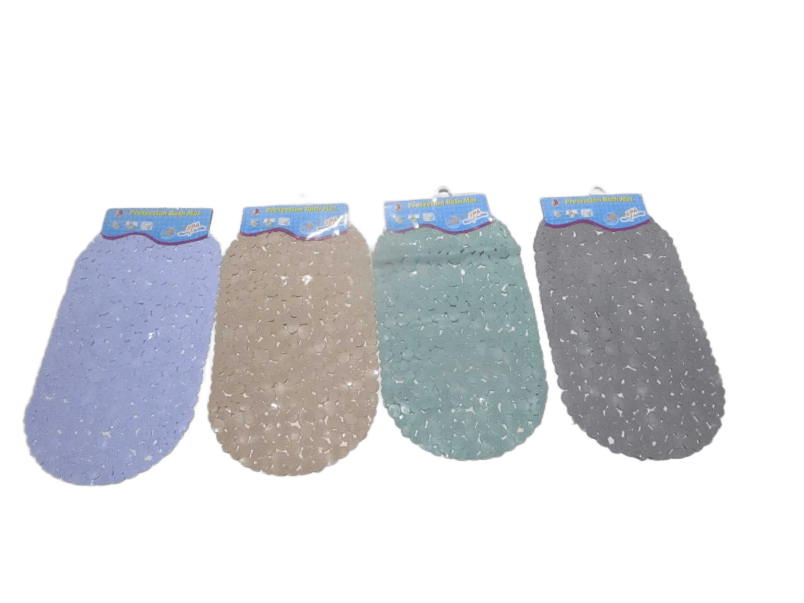 Protection Bathe Mate Pvc 4col Ass 330g/Pc Gray+taupe+green+white 66x36