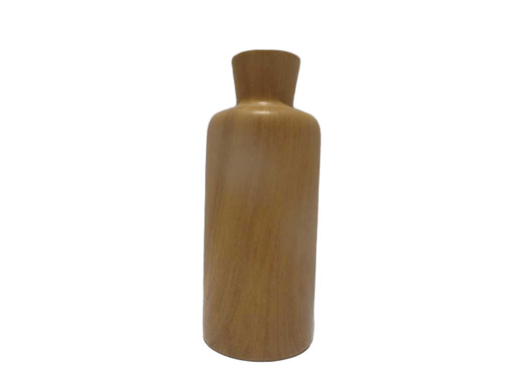 Vase Crmc Wood Effect Sao H30