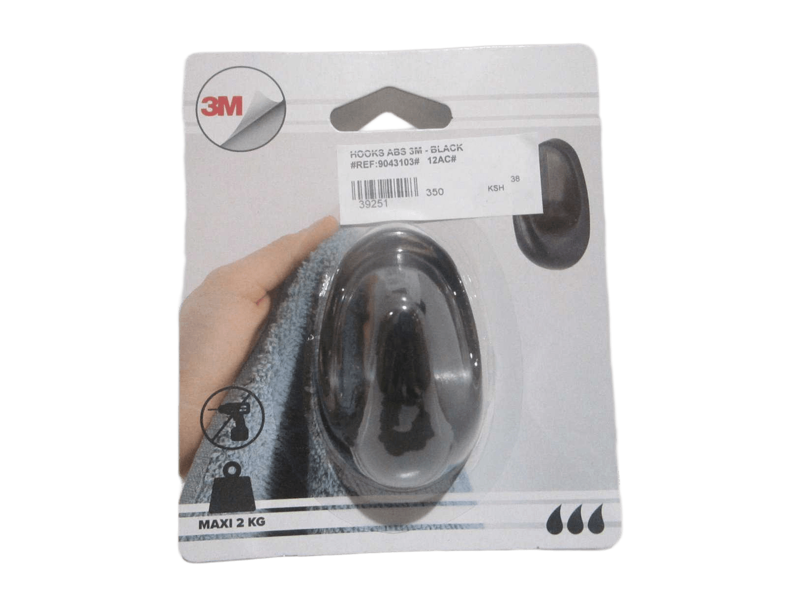 Hooks Abs 3m - Black