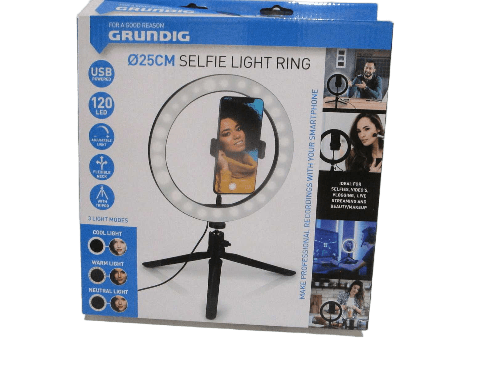 Selfie Light Ring D25cm 120led