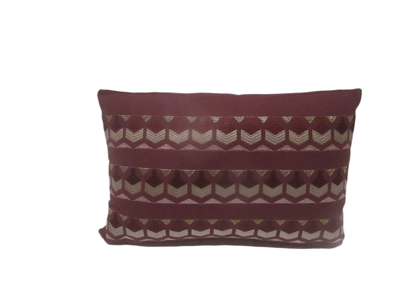 Cushion 30x50cm - Filler 270gsm Vacuum Packed - 100% Cotton Slub Both Sides - Embroidery On Front