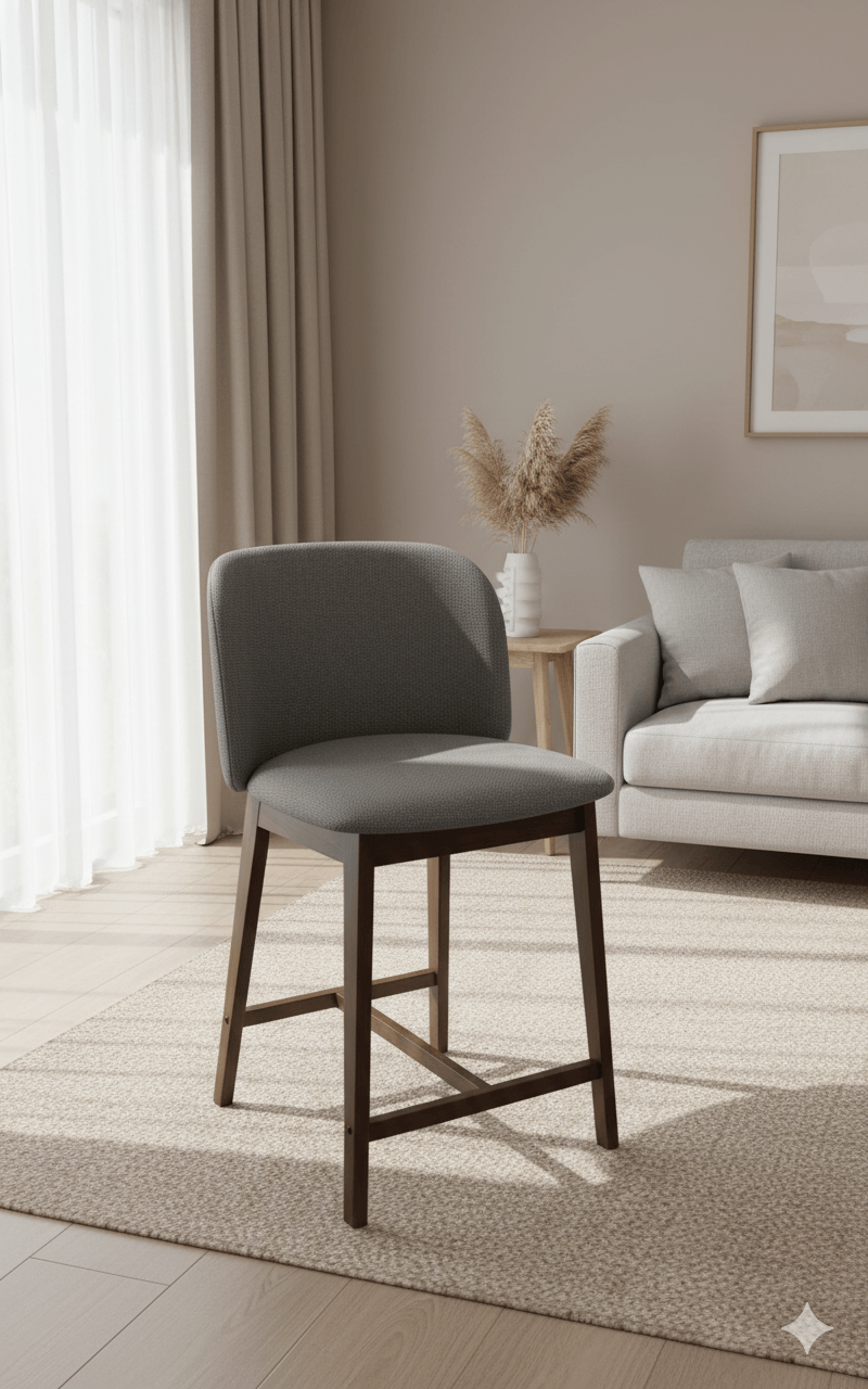 Bar Chair Bjorn-34 Grey 2cl=