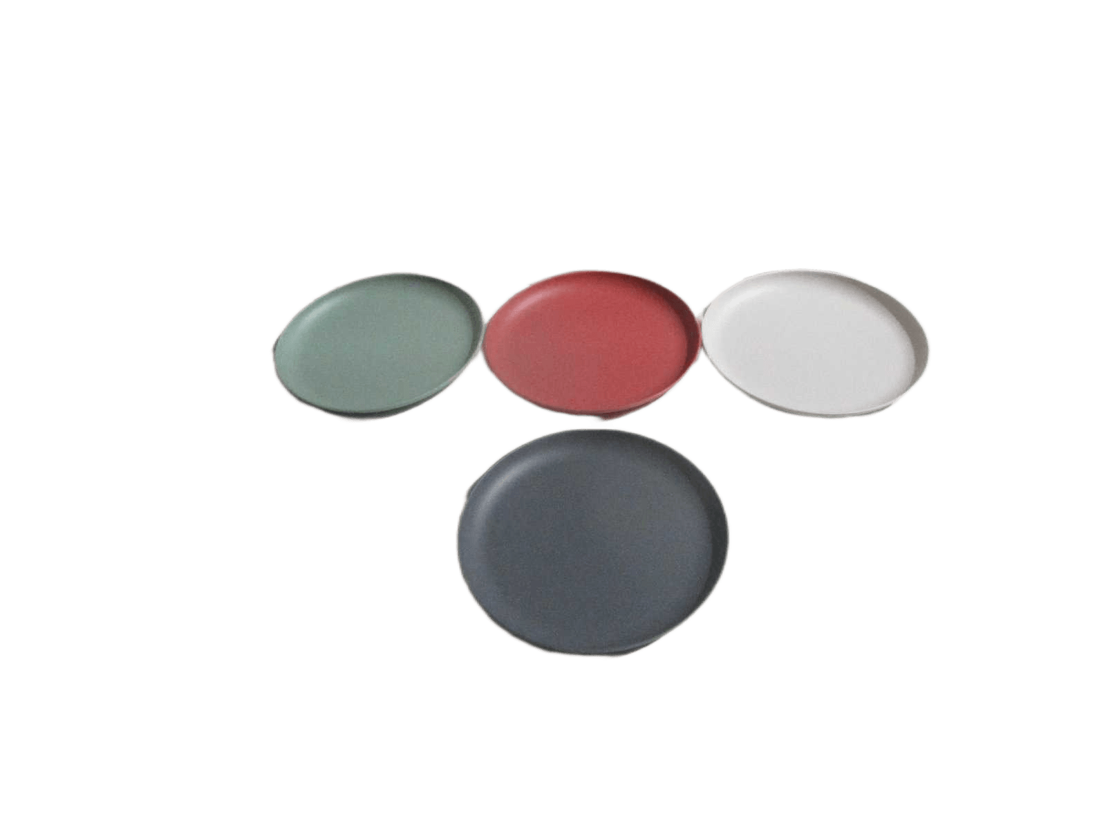 Plate Melamine Dia 210mm 4ass