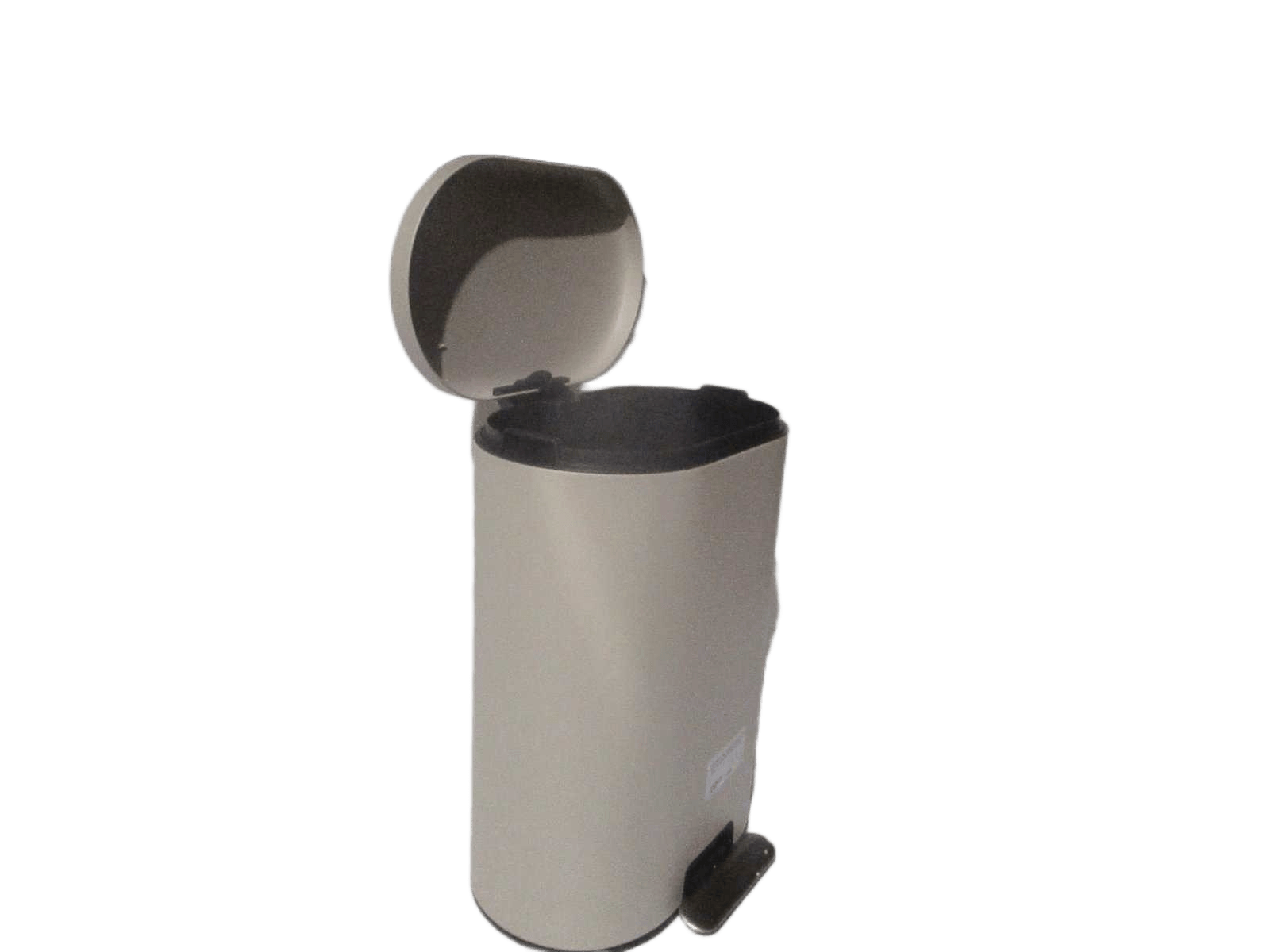 Bin Pedal 50l Round-Rectangle W. Soft Close Taupe