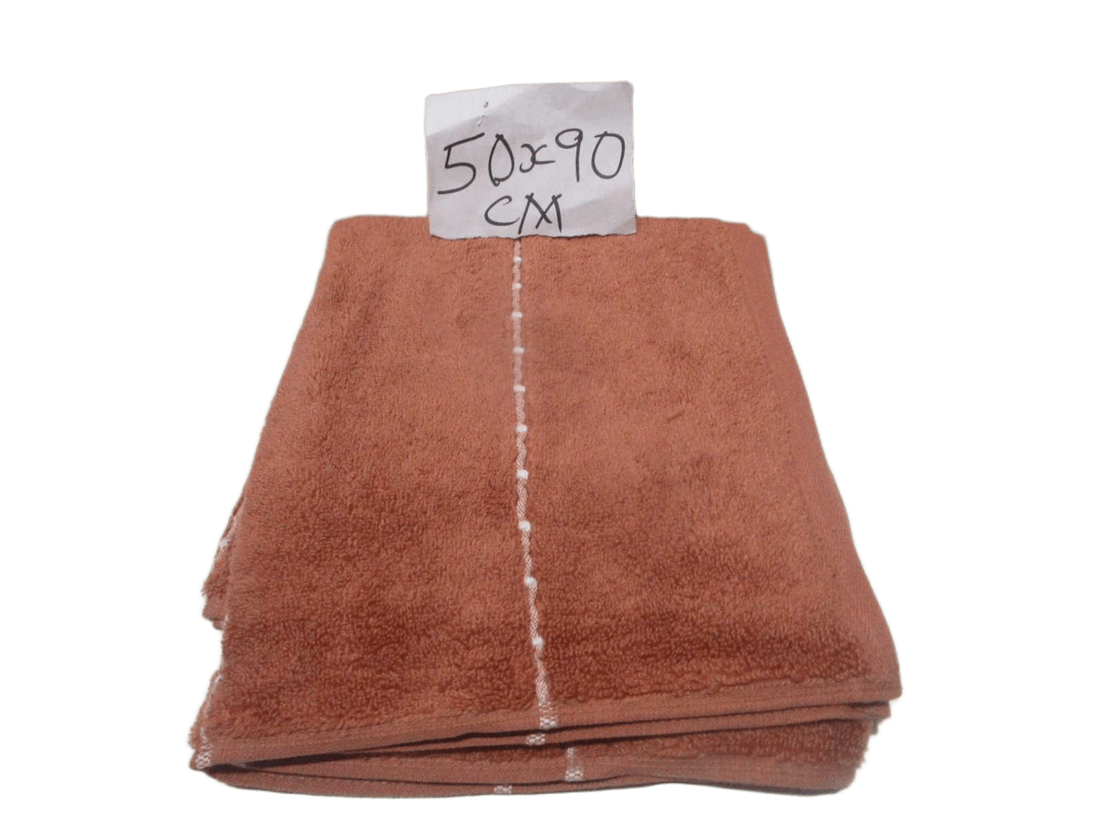 Towel Boston Rib - Plain Dyed Dobbu Terry - Zero Twist Cotton Yarn - Kapoor White Boston Rib Polyester Insert - 500 Gsm - Single Ply