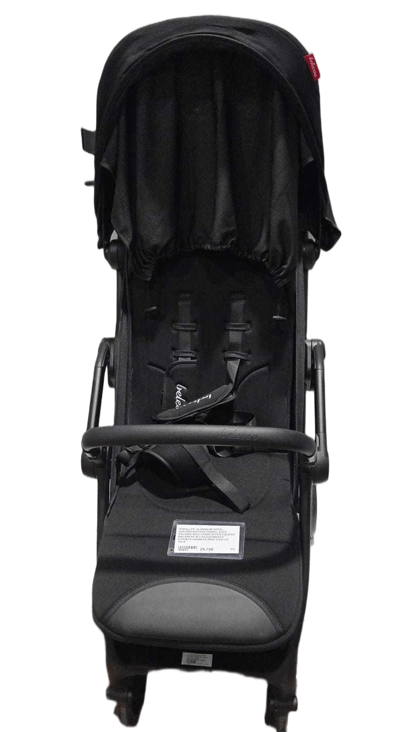 Stroller Aluminum+steel, Oxford+knitted Fabric, Auto Folding Self Stand After Folding, Backrest In 3 Adjustments, 5-Points Harness,