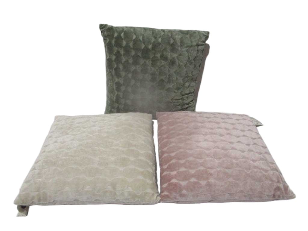 Cushion 45x45cm Jacquard 3ass