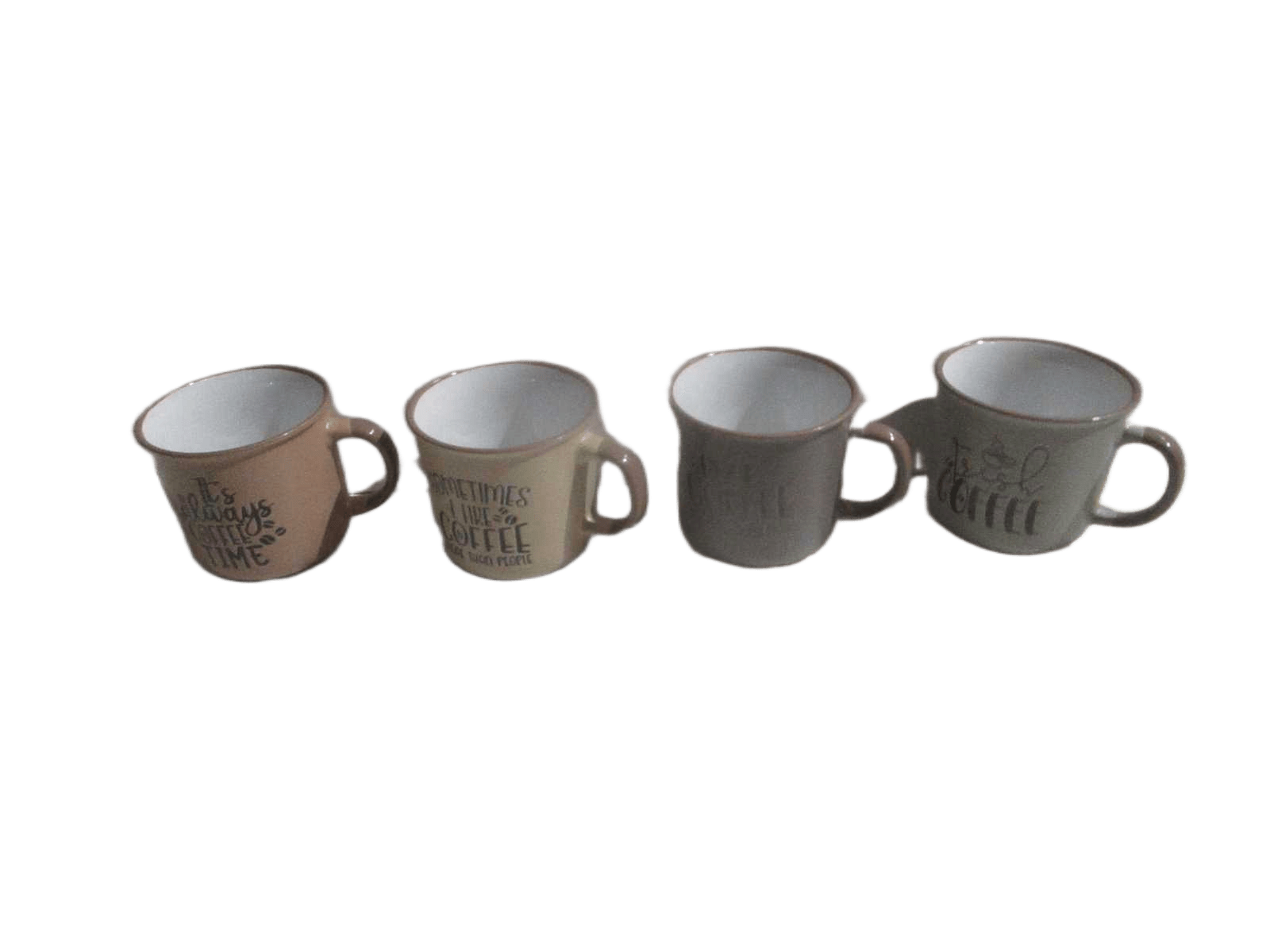 Mug Stoneware 430ml 4ass Desig