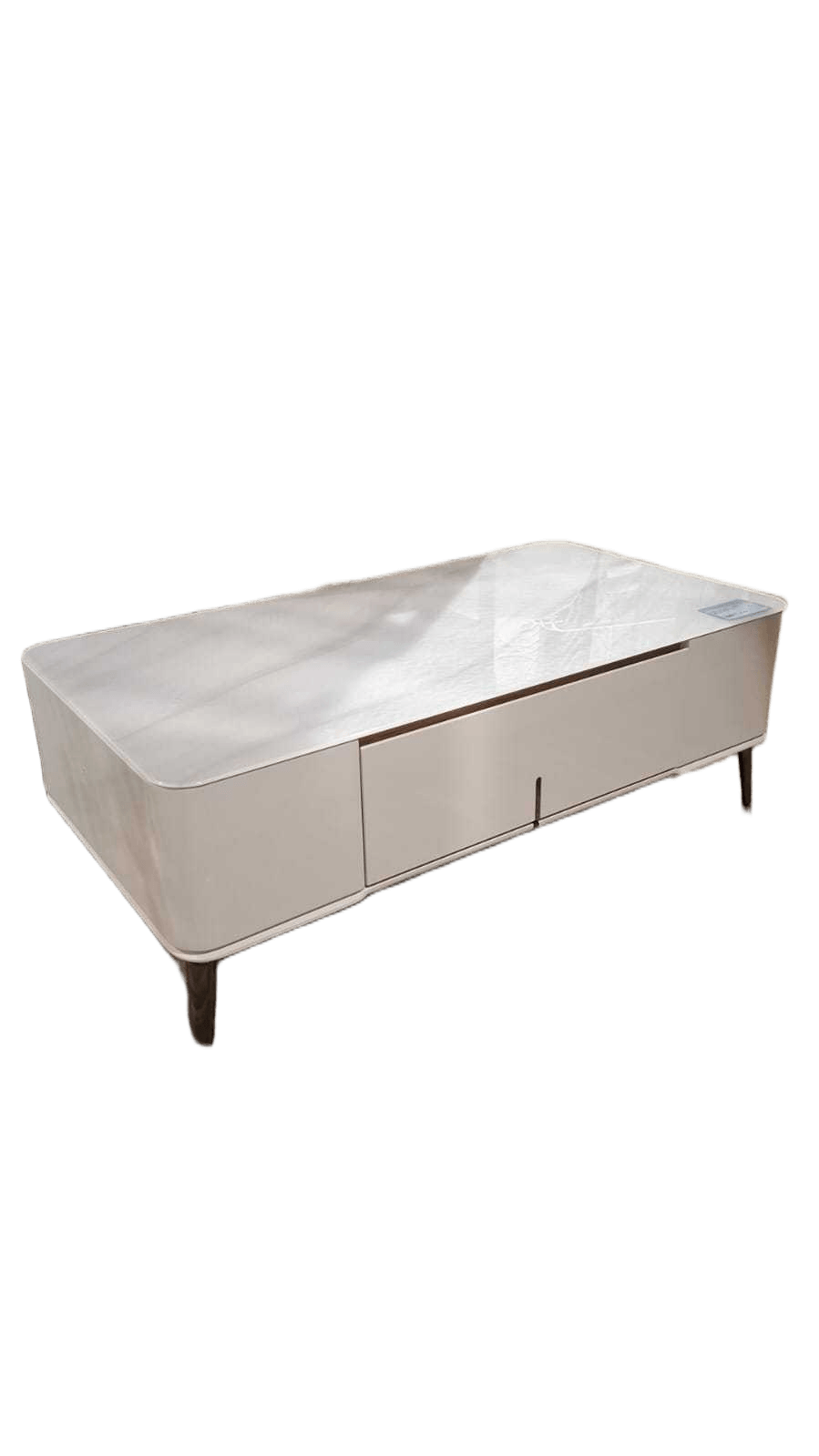 Coffee Table 6mm Thickness Glass Table Top And Mdf 1300x700