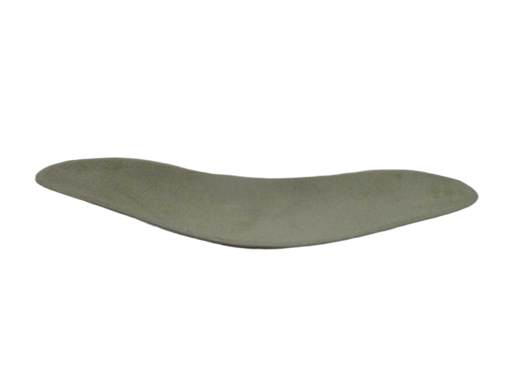 Stand Plate Oval Aluminium