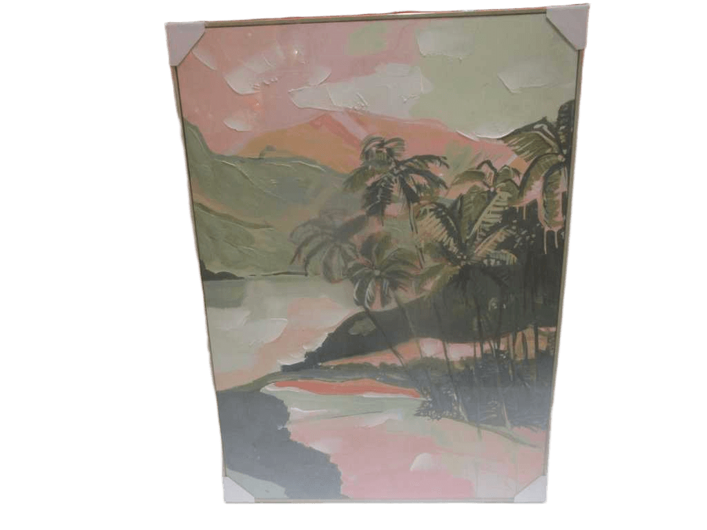 Canvas Hand-Painting W Ps Frame 1*4.3cm 100*140cm