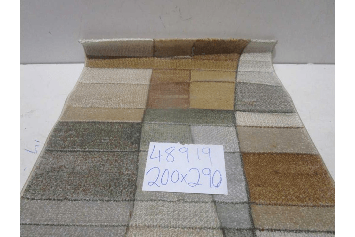 Carpet 200x290 Bond (Aura V77) Pp + Headset Hand Carved 2,200 Gsm/Sqm 243,200 Points/Sqm 10mm Pile Height 040_green _numune