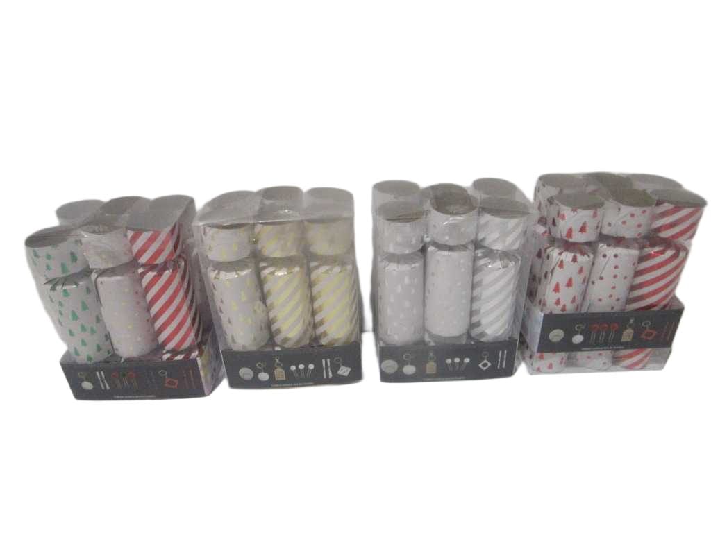 Box Crackers X6 4 Ass 20cm