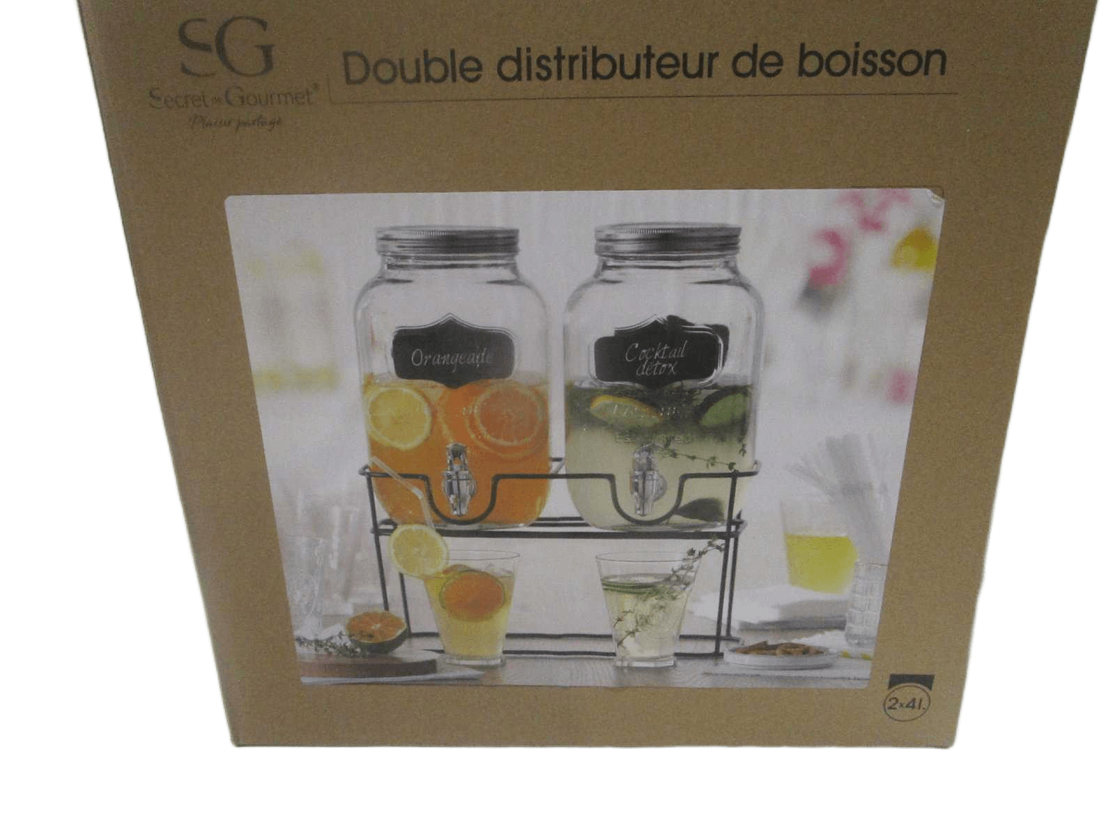 Dispenser + Stand X2 Duo 4l