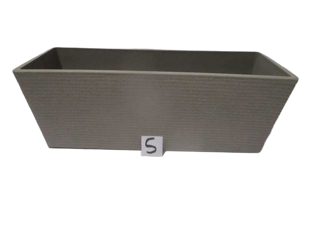 Pot Plastic Box Taupe 70*25*25cm