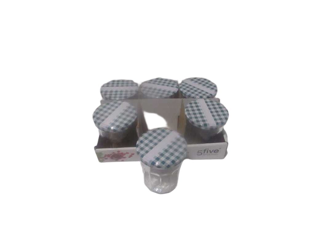 Jam Jar X6 Glass 0,28l Box
