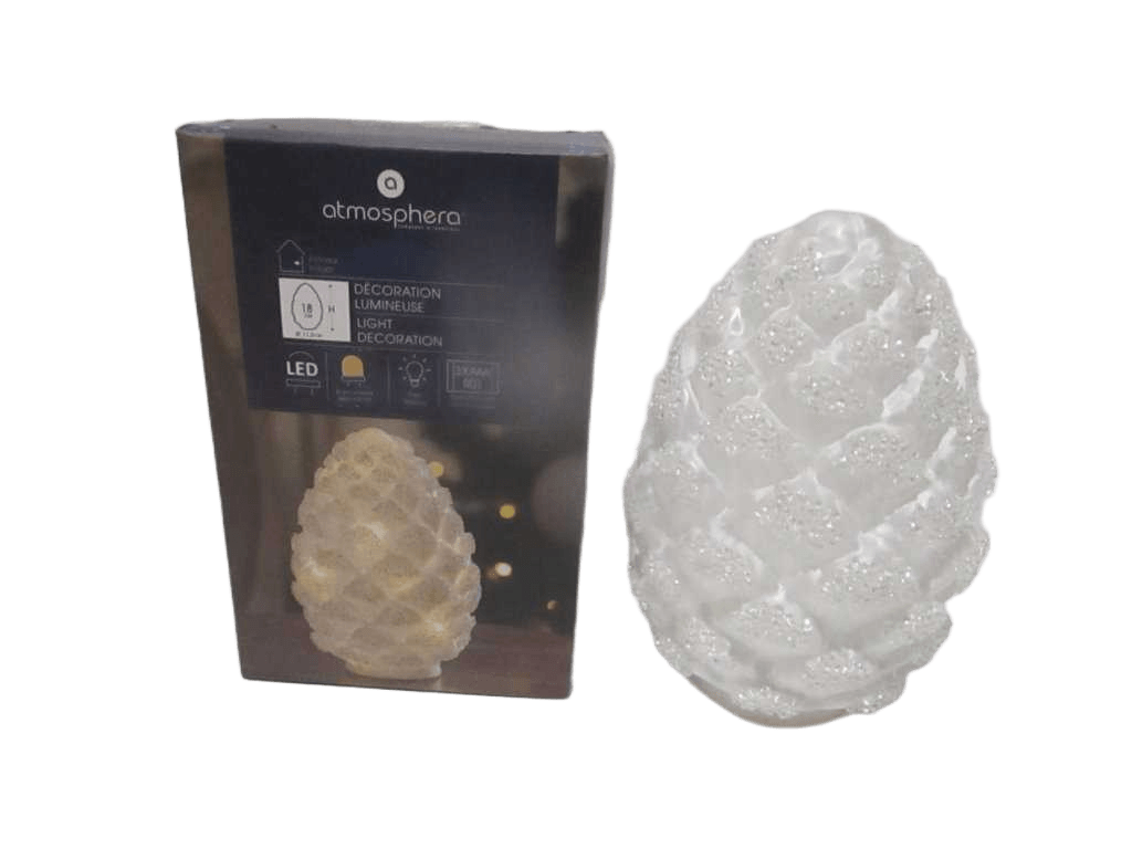 Bo Gls Pinecone 10l H18