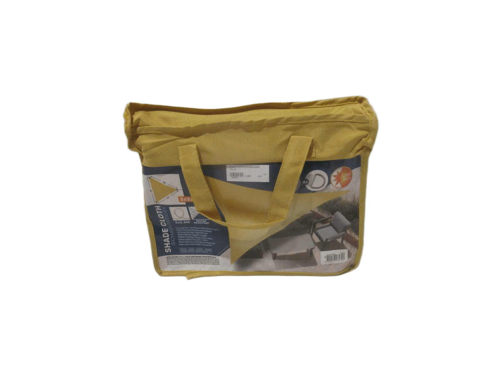 Shade Cloth 3x3x3m Ocher Yello