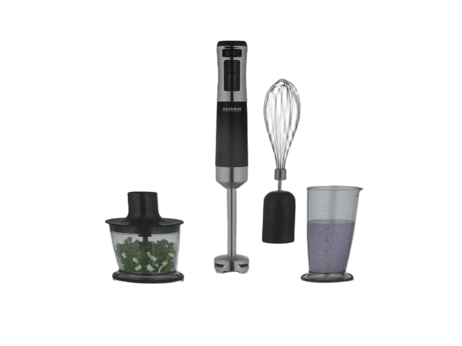 Hand Blender With Accessory Set Approx. 600 W, With Stepless Speed Control