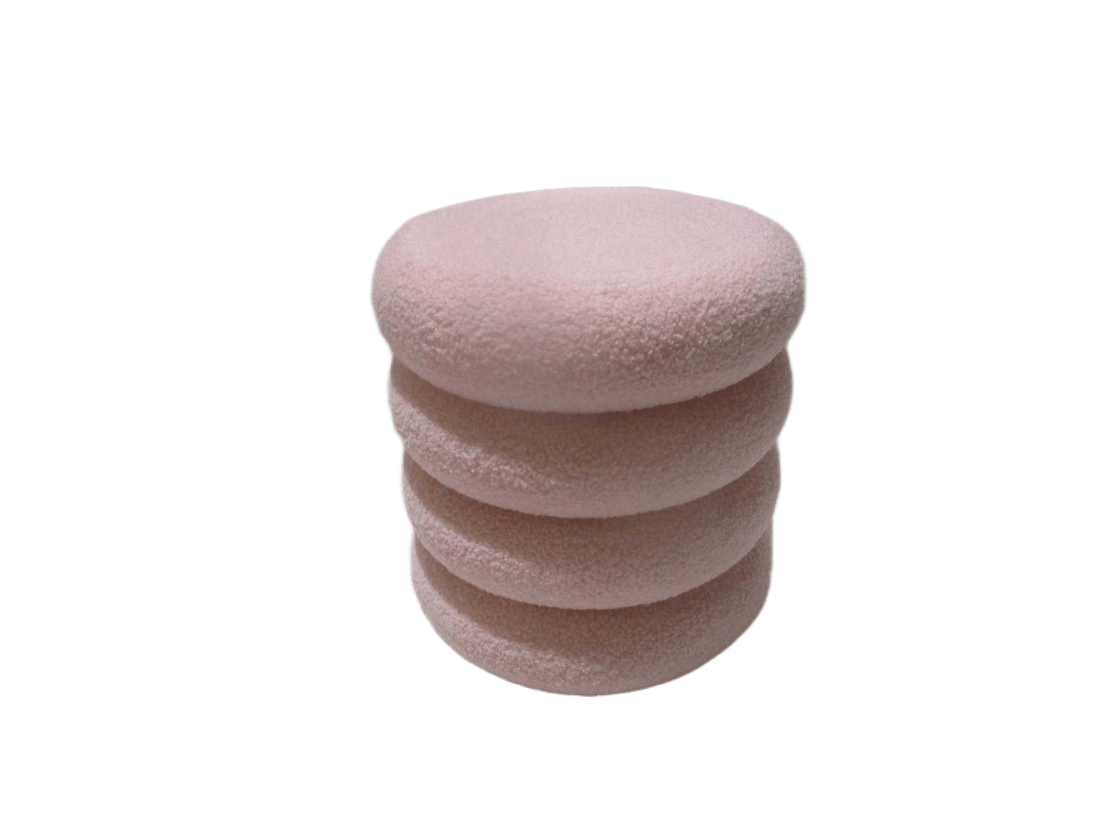 Stool, 4 Level Mouton??-10 Pink38*38*40