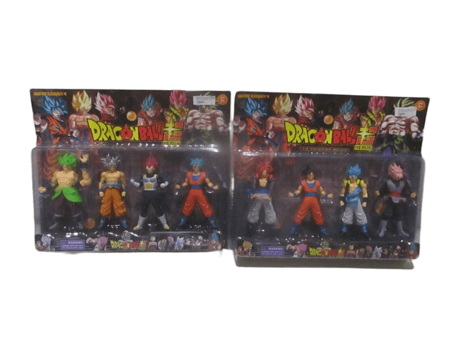 Dragonball Heros Pvc 4 Inside Packing:display Box 2 Design Ass H7"