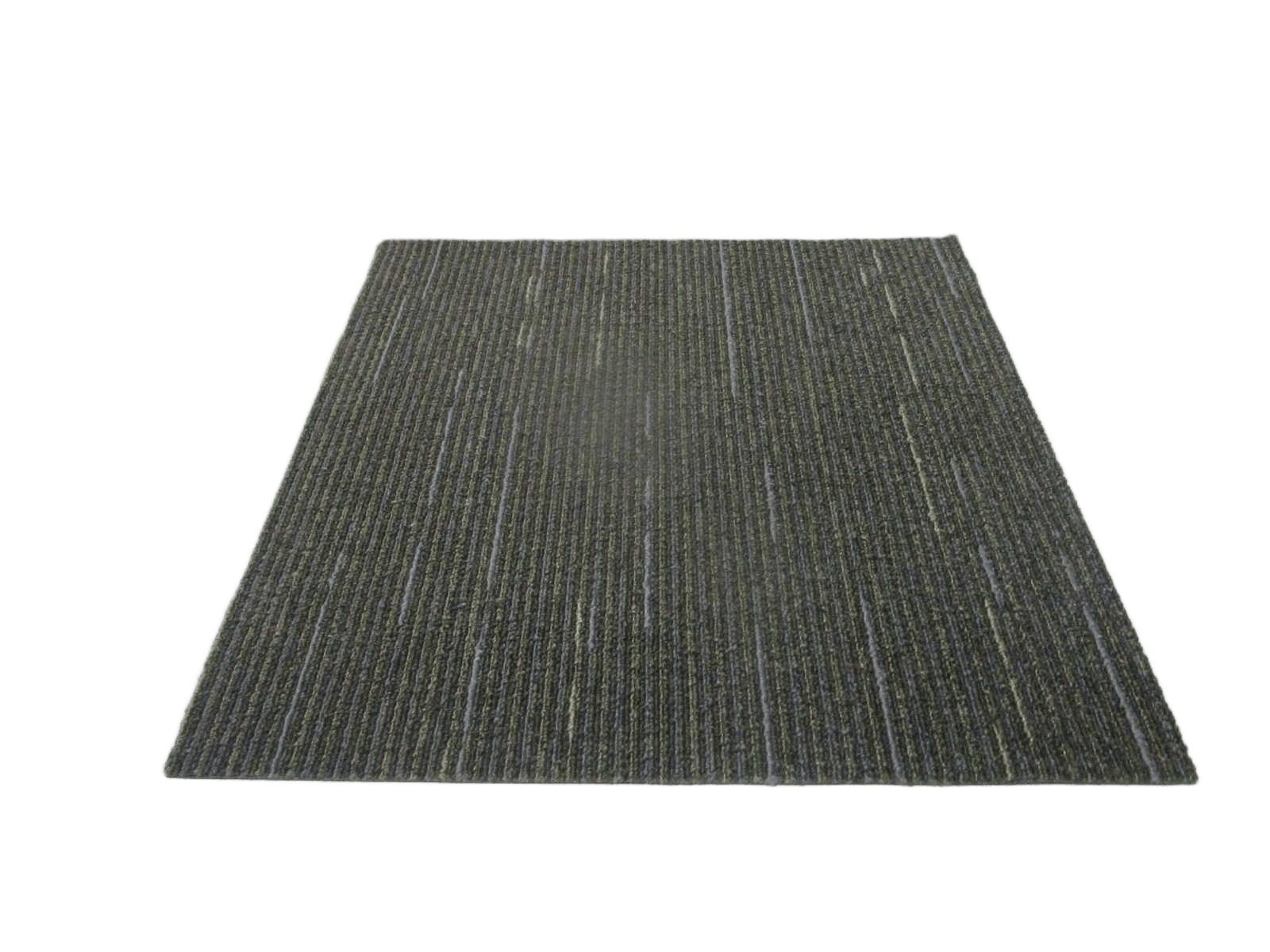 Carpet Tile Green 50cm*50cm*0.6cm 03 550 Gsm Pp Top(4mm)+bitumen Backing