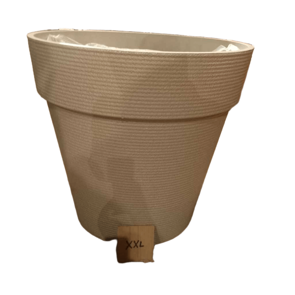 Pot Flower Outdoor Pe+pp 80.5x75 Taupe