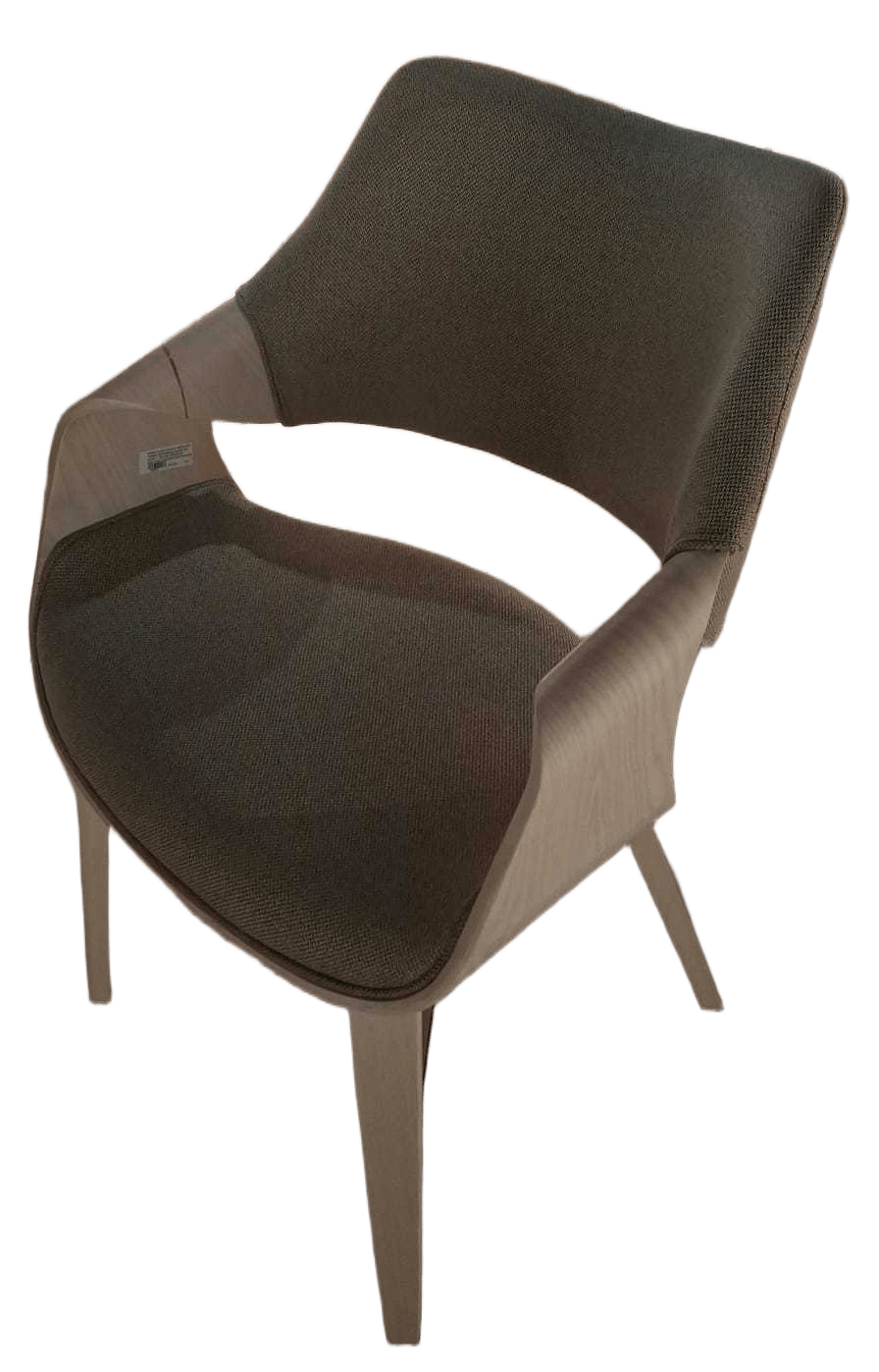 Dining Chair Avocat 580pcs/Hq Fabric+bentwood 24 Wl100 Wood + Textile Heritage 0591-1045 W:55.5*d57*h83 Sh:48cm