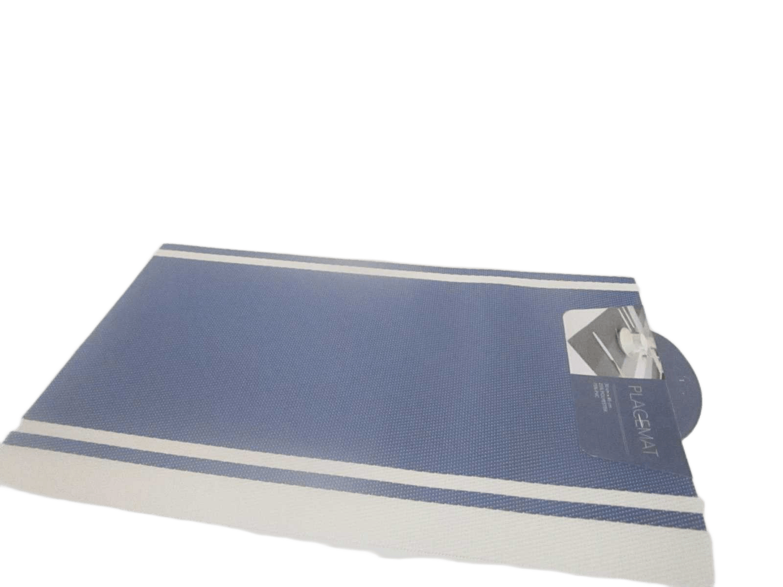 Placemat Blue 30*45cm, 75g 12pcs/Opp 75%pvc+25%polyester