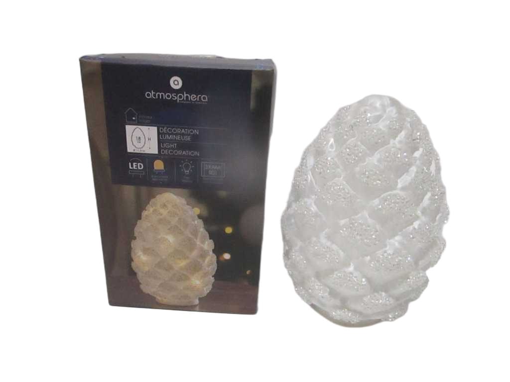 Bo Gls Pinecone 10l H18