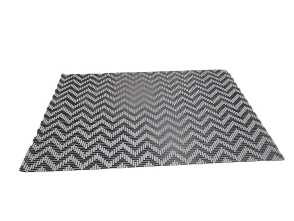 Placemat Zebra 70%pvc+30%polyester 108g (White+black) 30x45