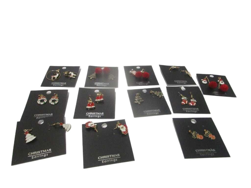 Earrings Xmas 12ass Design