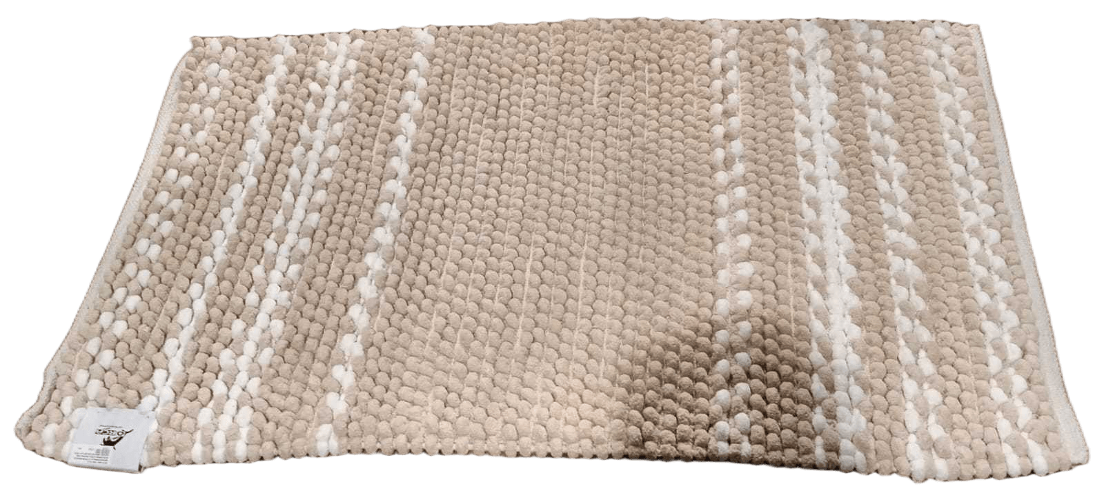 Bath Mat 1900 Gsm Microchenille Cotton Bouble With Spray Latex Baking And Woven