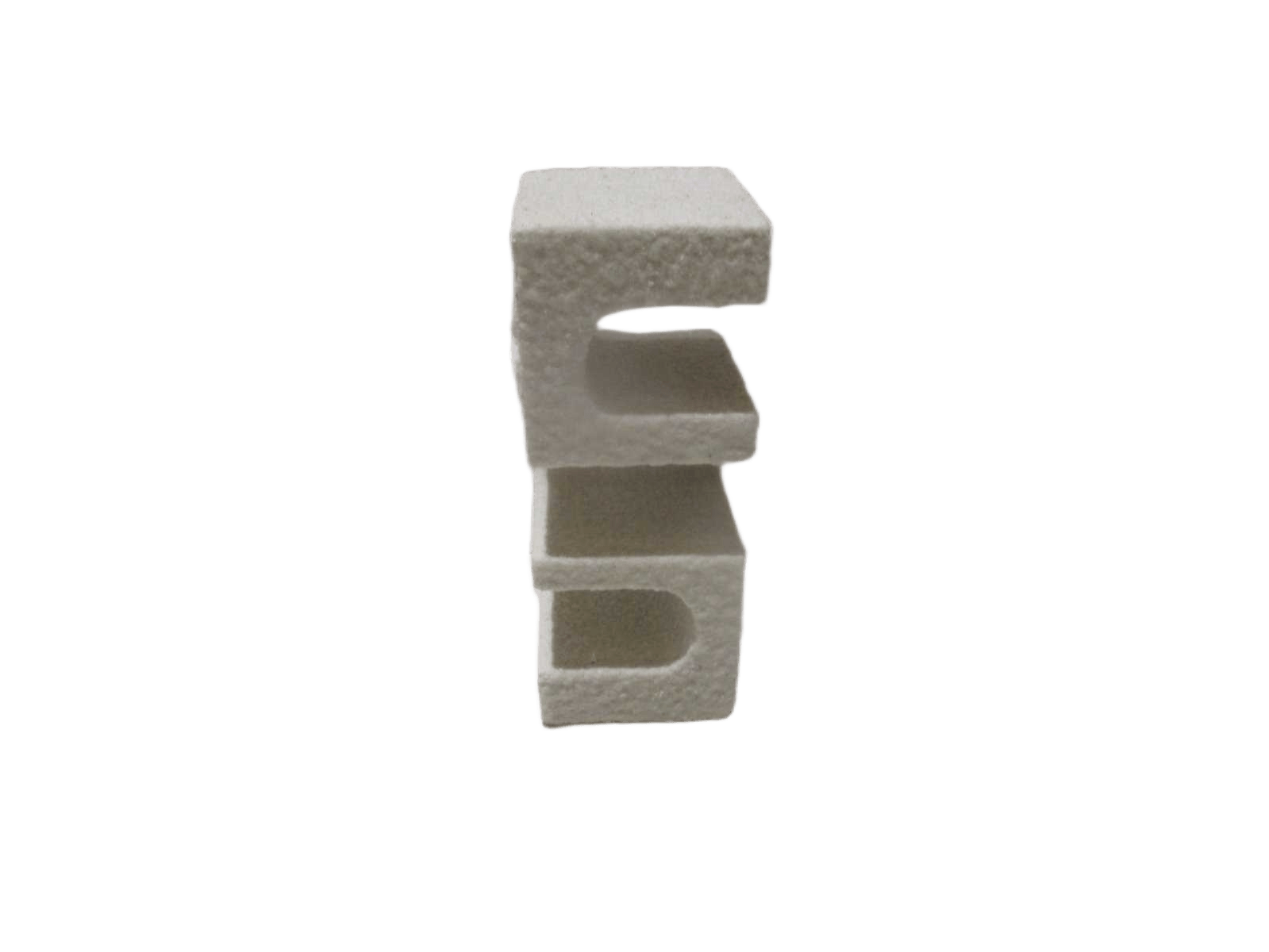 Decor Resin Geometry S Beige Full Resin 9x8x20.5