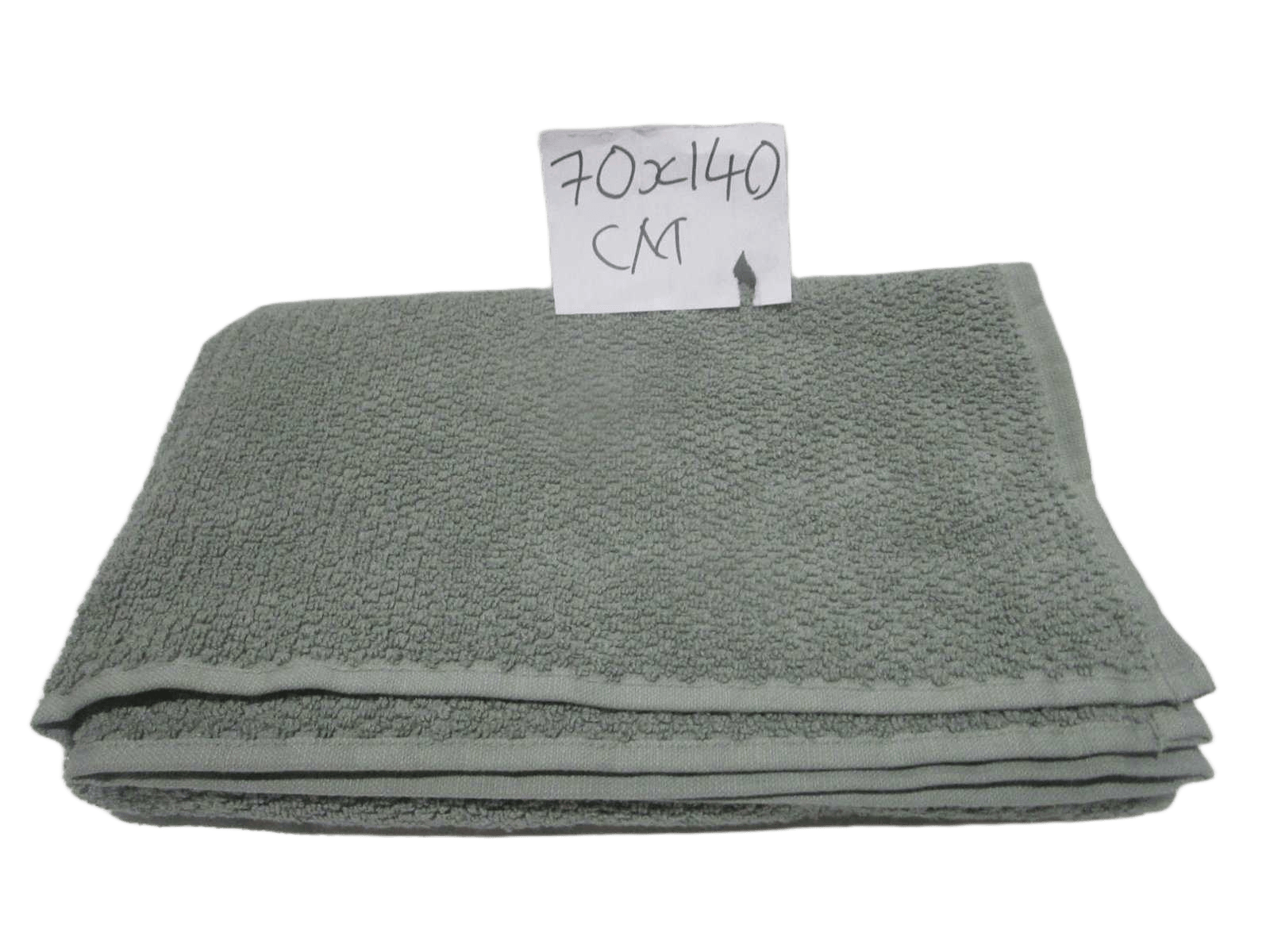 Towel Popcorn - Plain Dyed Dobby Towel - Duble Ply 2/20 - 550 Gsm - Combed Cotton Yarn