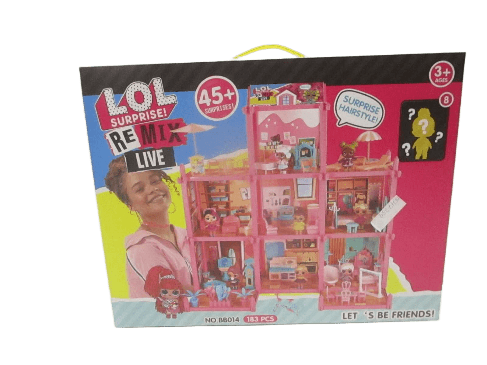 Lol House Doll*12 157pcs Plastic Packing:window Box As Sample 60x40x11