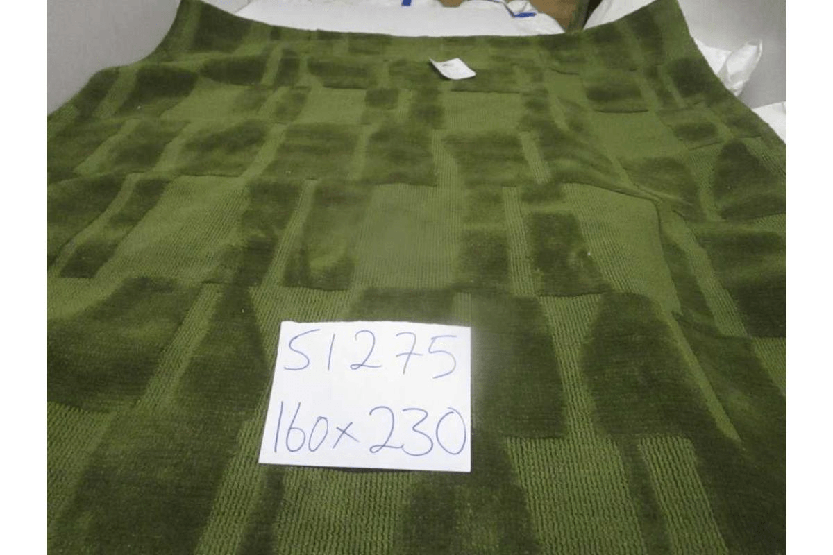 Carpet Circular Knitted Polyester 1,2 Kg Pile Back Cotton