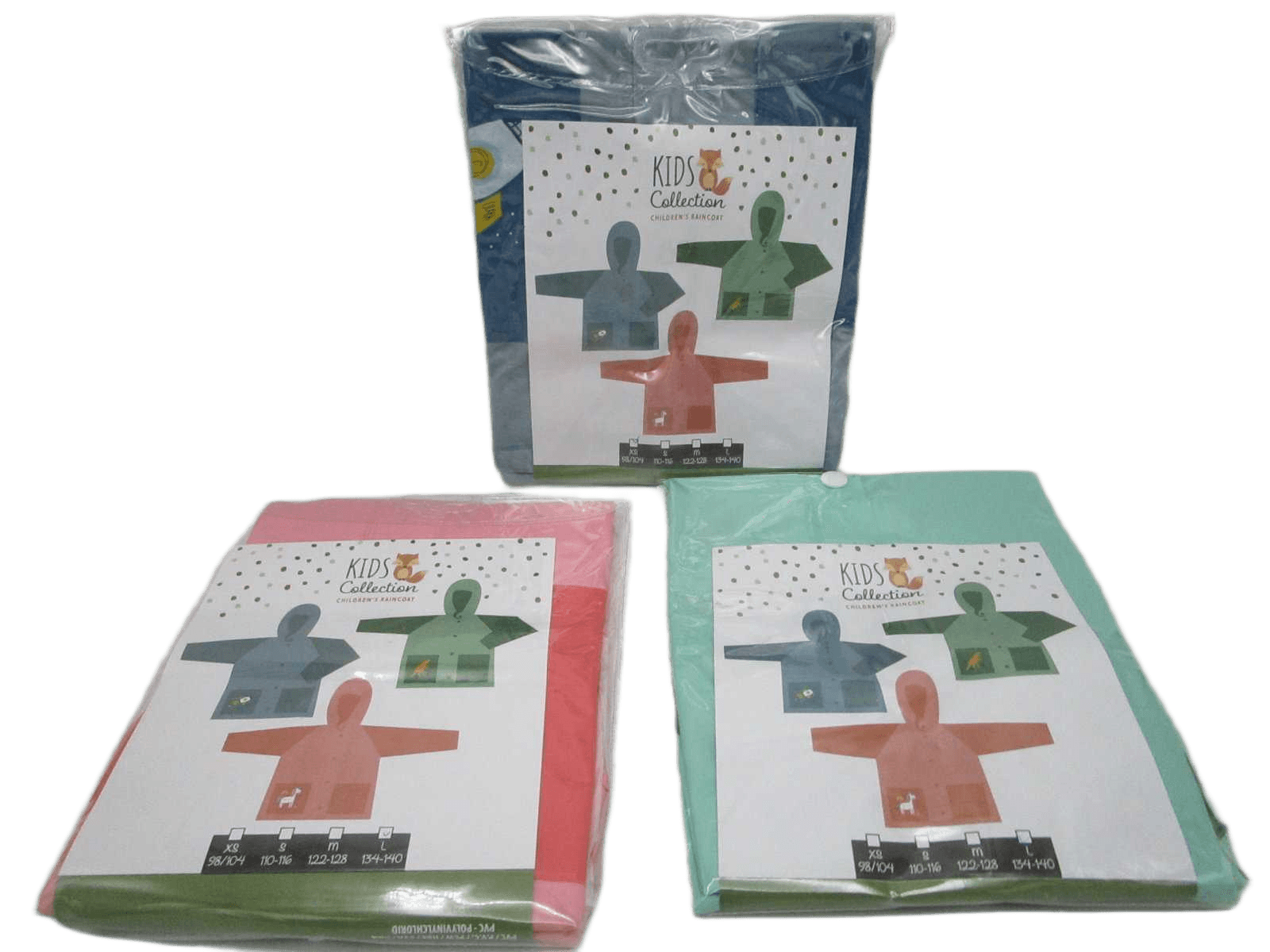 Raincoat For Children Duo Clr