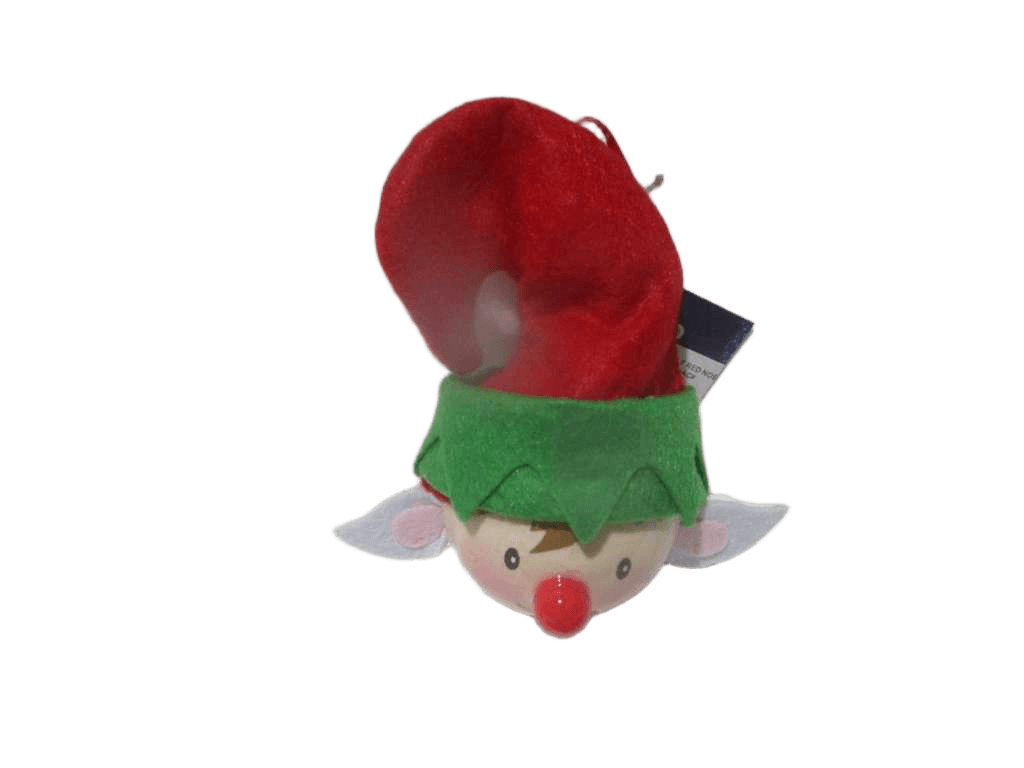 Paper Ball Elf Red Nose 75mm