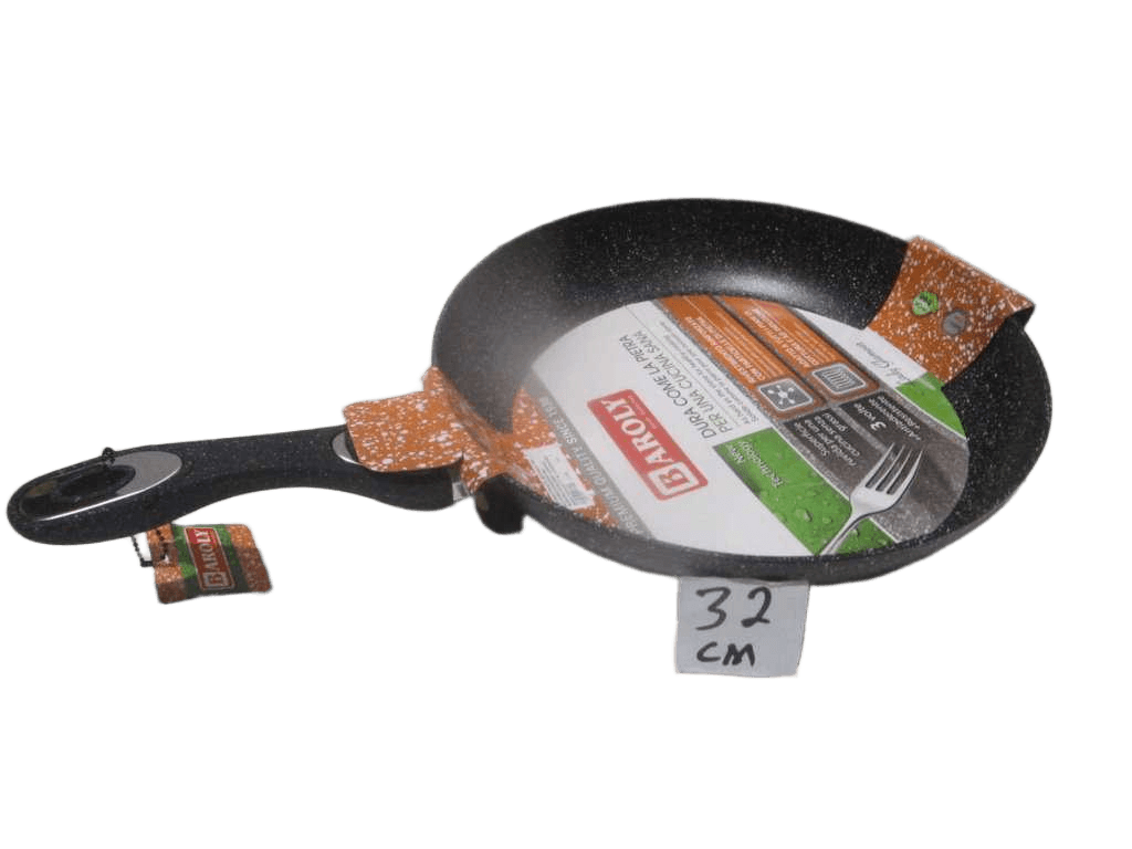 Fry Pan Forged ,suitable For All Hobs,nonstick And Scratch Resistant Coating, Induction Bottom , Ergonomic Handle 3mm Alu 32cm