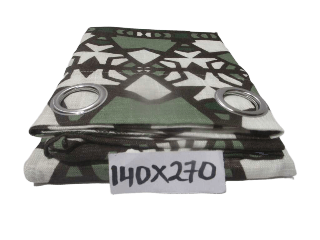 Curtain Eagle 140x270 Cm 8 Rings 100% Polyester 170 Gsm