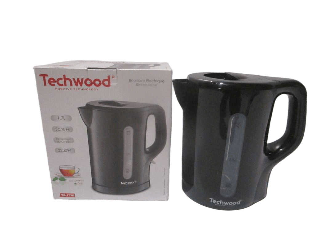 Kettle 1.7l Cordless Removable And Washable Filter Visible Water Level Filter Automatic Shut-Off When Boiling Overheating Protection Safety Cover Power: 1850-2200w