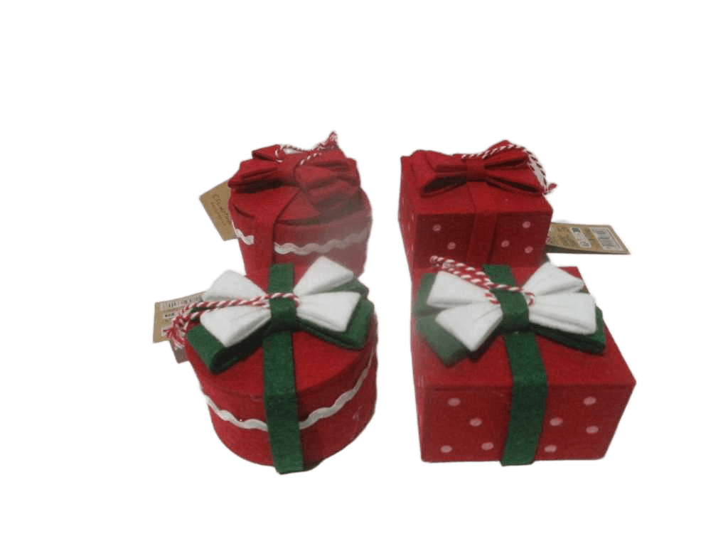Giftbox Hangingdeco 8cm 4ass D